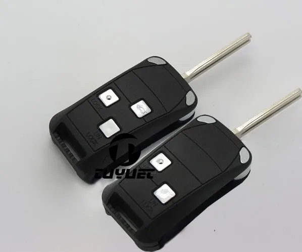 New 3 Button Folding Flip remote Shell Case Cover Fob Keyless For Lexus SC430 ES RX350 LX470 GS IS300 GX470 LS (8)-2