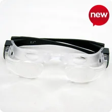 STOEMI 2.1X Max tv 8105 Регулируемые очки бинокулярная лупа очки 8105 Вт/Жесткий Чехол для просмотра ТВ/важное совпадение