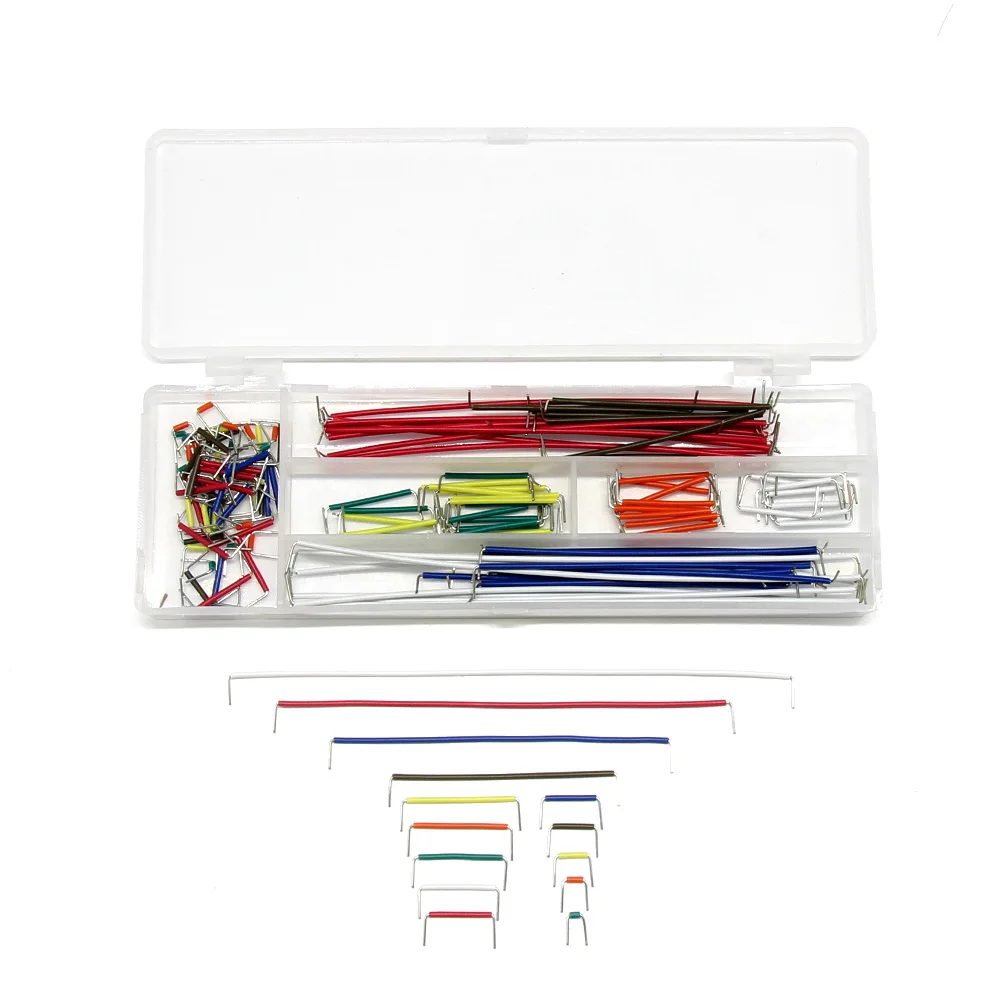 

140pcs U Shape Solderless Breadboard Jumper Cable Wire Kit for Raspberry Pi for arduino Diy Kit
