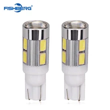 T10 Canbus 194 W5W 10 SMD 5630 Светодиодный светильник лампа без ошибок светодиодный светильник парковки T10 светодиодный автомобильный боковой светильник стайлинга автомобилей авто светодиодный