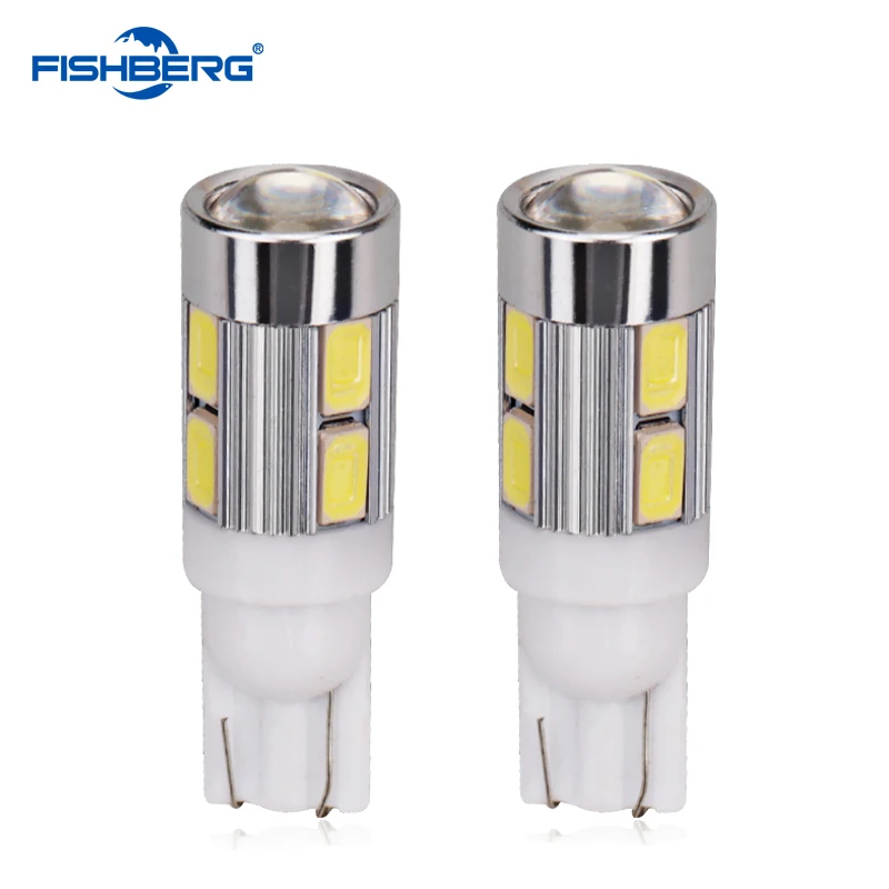 Светодиодная лампа T10 Canbus 194 W5W 10 SMD 5630 светодиодсветильник без ошибок для парковки