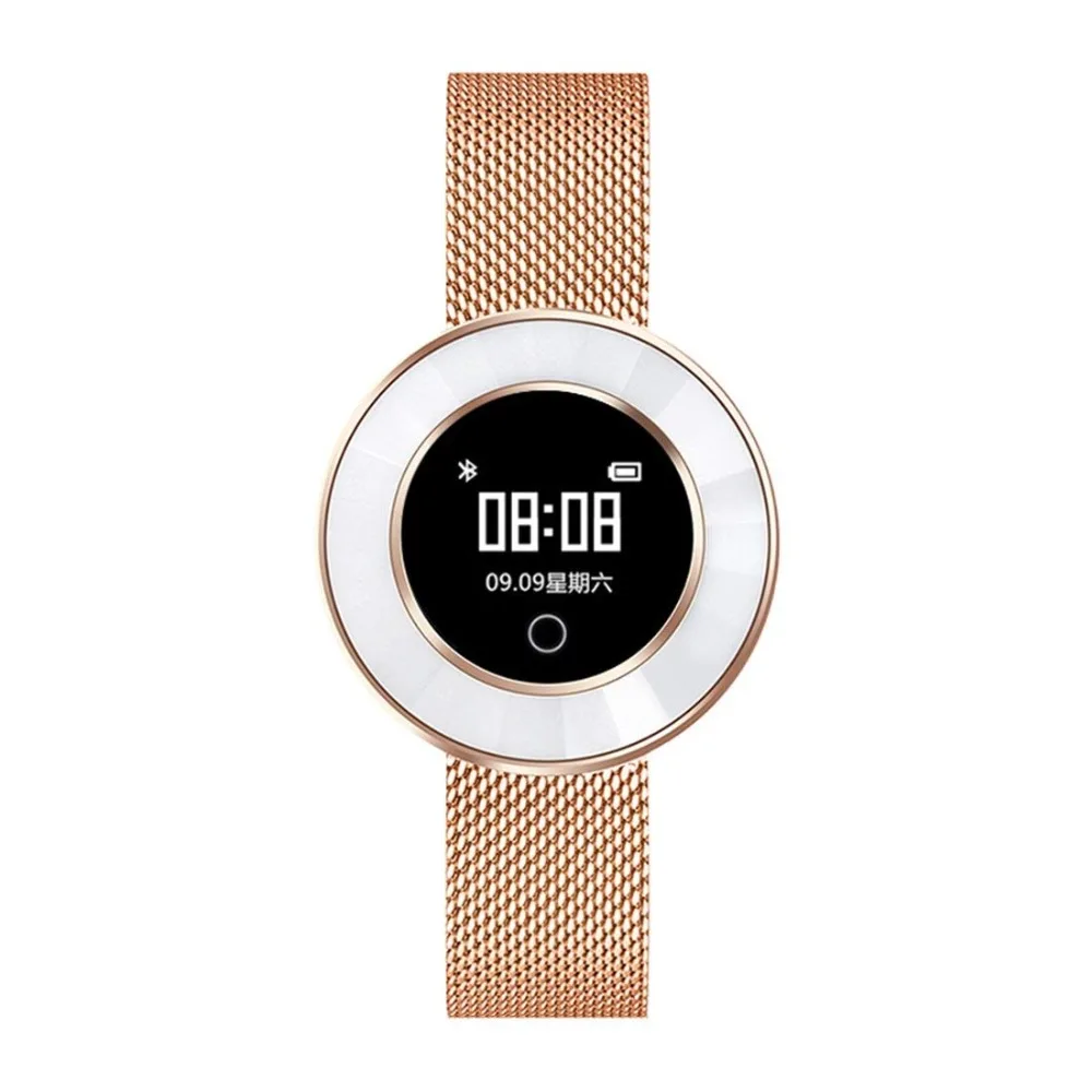 

NEW Smart Bracelet for Women with Heart Rate Blood Pressure Sleep Monitoring IP68 Waterproof Fashion Casual Lady's Smart Watch
