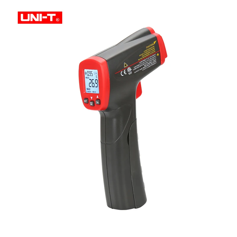 

Infrared Thermometer Measure Non-Contact Fast Test Max Min Display Industrial MINI Digital Meter Temperature Scan UNI-T UT300S