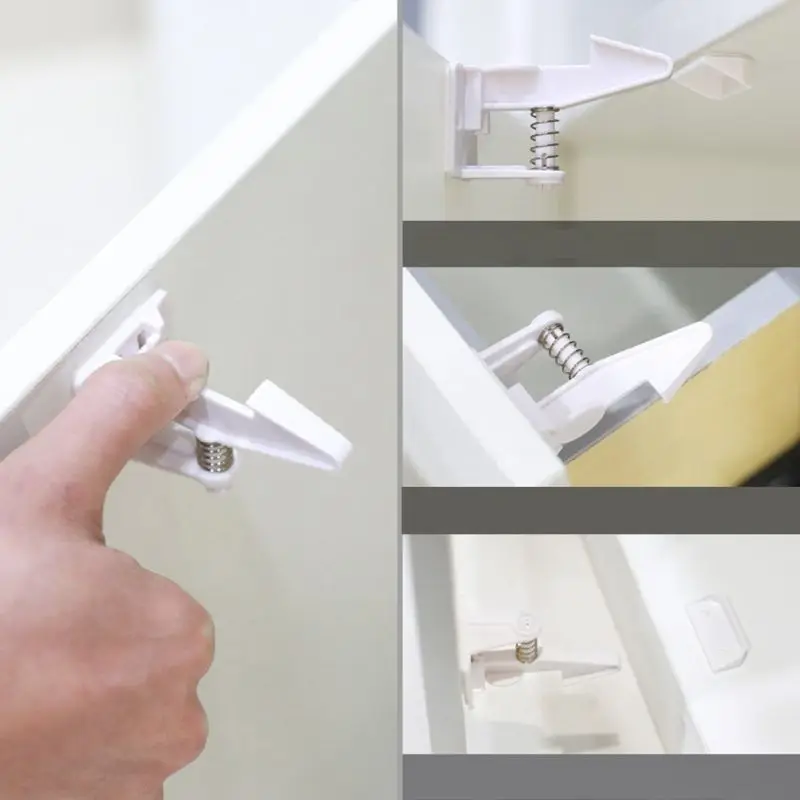 طفل قفل للدرج الأطفال الأمن حماية ل مجلس الوزراء طفل الطفل قفل أمان الثلاجة نافذة خزانة خزانة