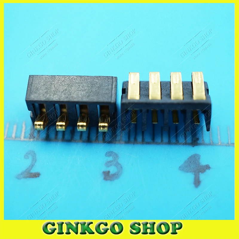

20pcs/lot BC-11-4Pd 5.0H 10.5PH Mobile Phone Battery Holder 4Pin Battery Connector, Battery Connector Free Shipping
