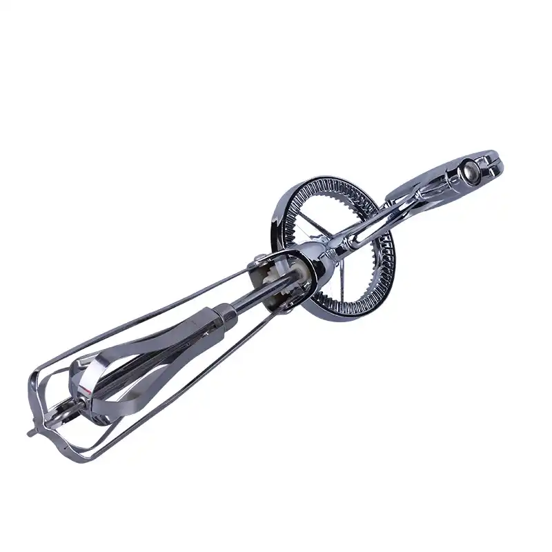 Manual Egg Beater Stainless Steel Kitchen Hand Mixer Eggs