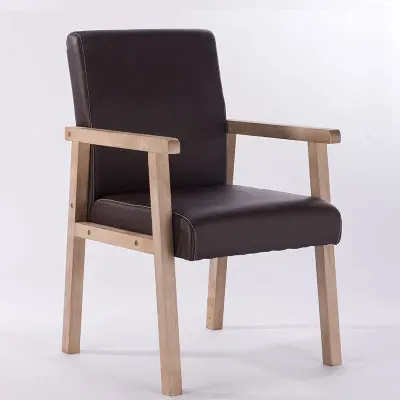 New100 Wood Sofa With Armrest Living Room Chair Color Cotton And Pu Leather Sofa Chair Oak Sofa Furniture Living Room Furniture Living Room Chairs Aliexpress