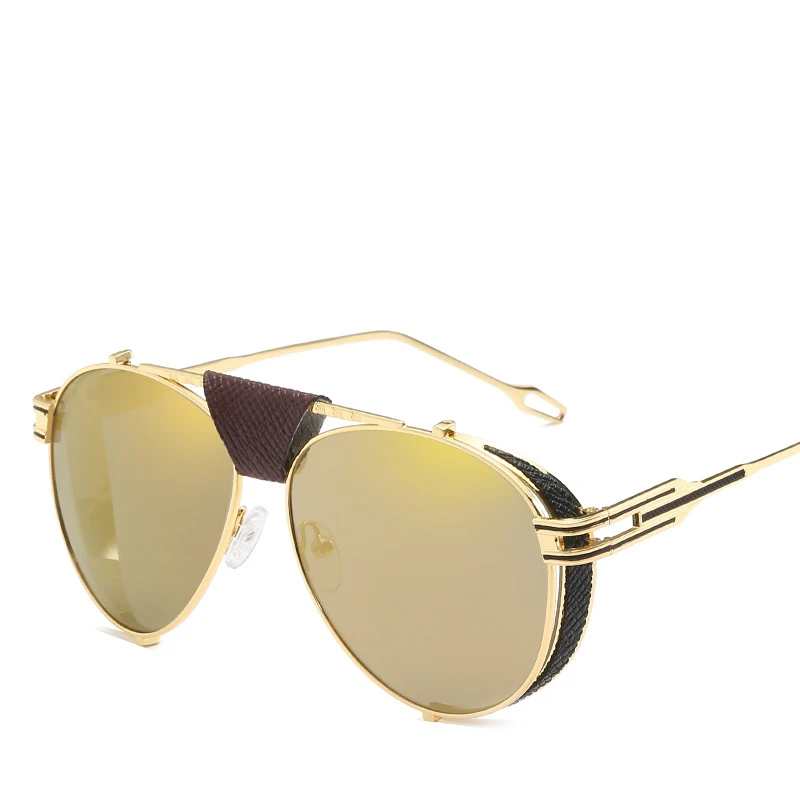 Hot Punk Fashion Sunglasses Good Quality UV Protection Full Frame Retro