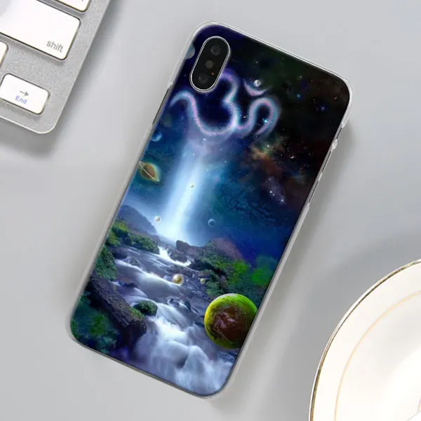 Чехол для телефона Aum Om Yoga для Apple iPhone X XR 7 8 Plus 6 6s Plus XS MAX 11 Pro Max SE чехол для телефона Coque - Цвет: 09