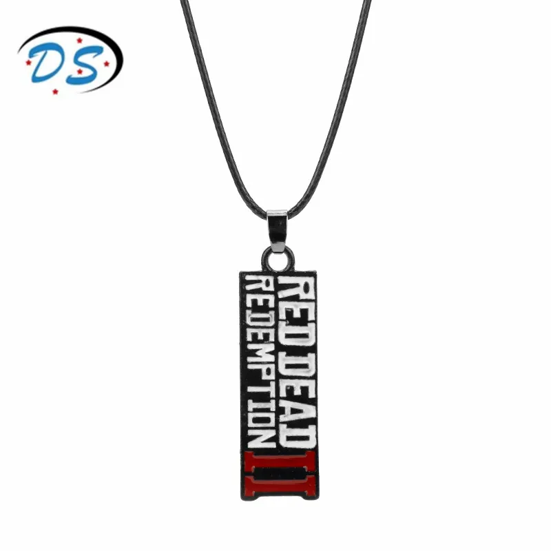 Red Dead Redemption Necklace Games Jewelry Men Women Punk Pendants