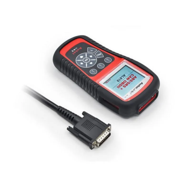 Autel OBD2 автомобильный диагностический инструмент Autolink AL619 двигатель, ABS, SRS Авто сканер автомобильный считыватель кодов автомобильный инструмент авто считыватель кодов - Цвет: Красный