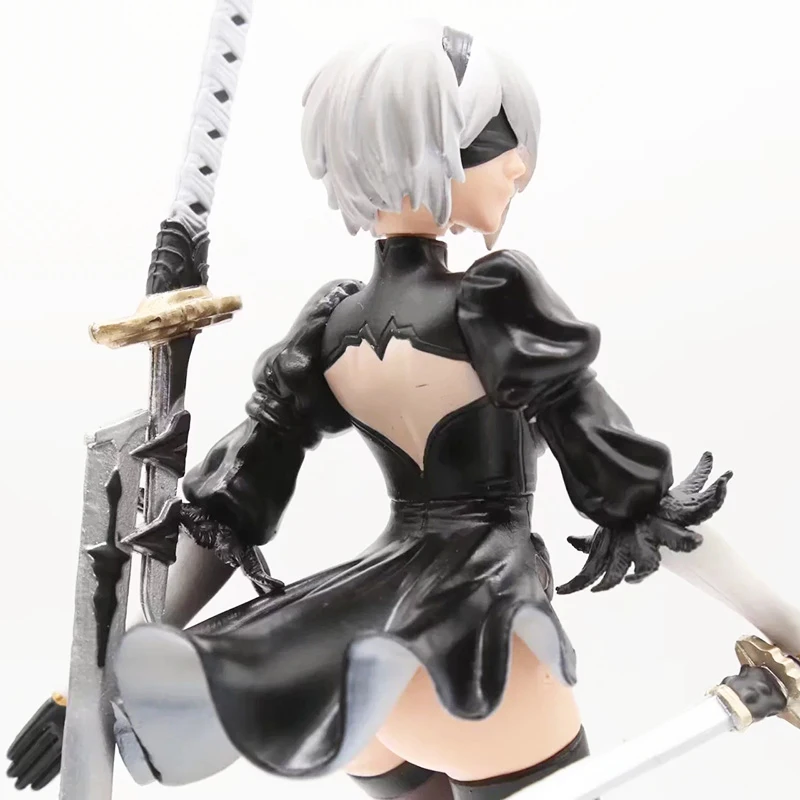 Аниме игра NieR Automata YoRHa № 2 Тип B 2B ПВХ экшн фигурка Коллекционная модель игрушка