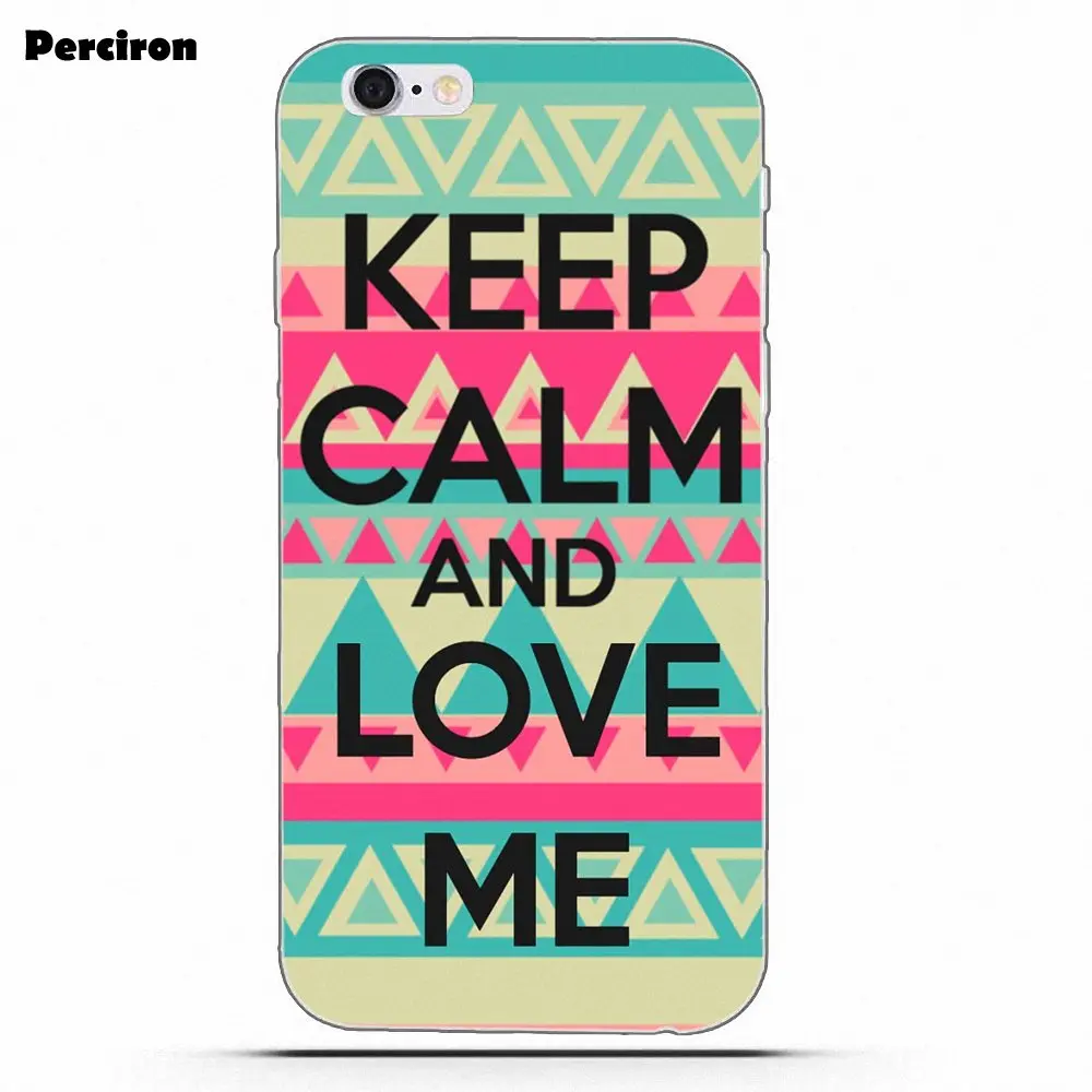 Keep Calm And Love Me Style TPU мобильный телефон для Huawei P7 P8 P9 P10 P20 P30 Lite Mini Plus Pro 2017 2018