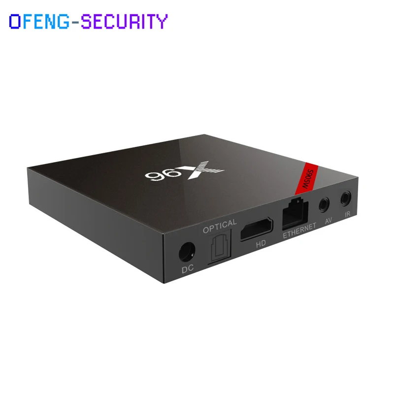 X96W Smart tv box с I8 клавиатура android 7,1 2 GB Оперативная память 16 Гб Встроенная память Amlogic S905W 4 ядра H.265 4 K 2,4 ГГц Wi-Fi Media Player IP ТВ