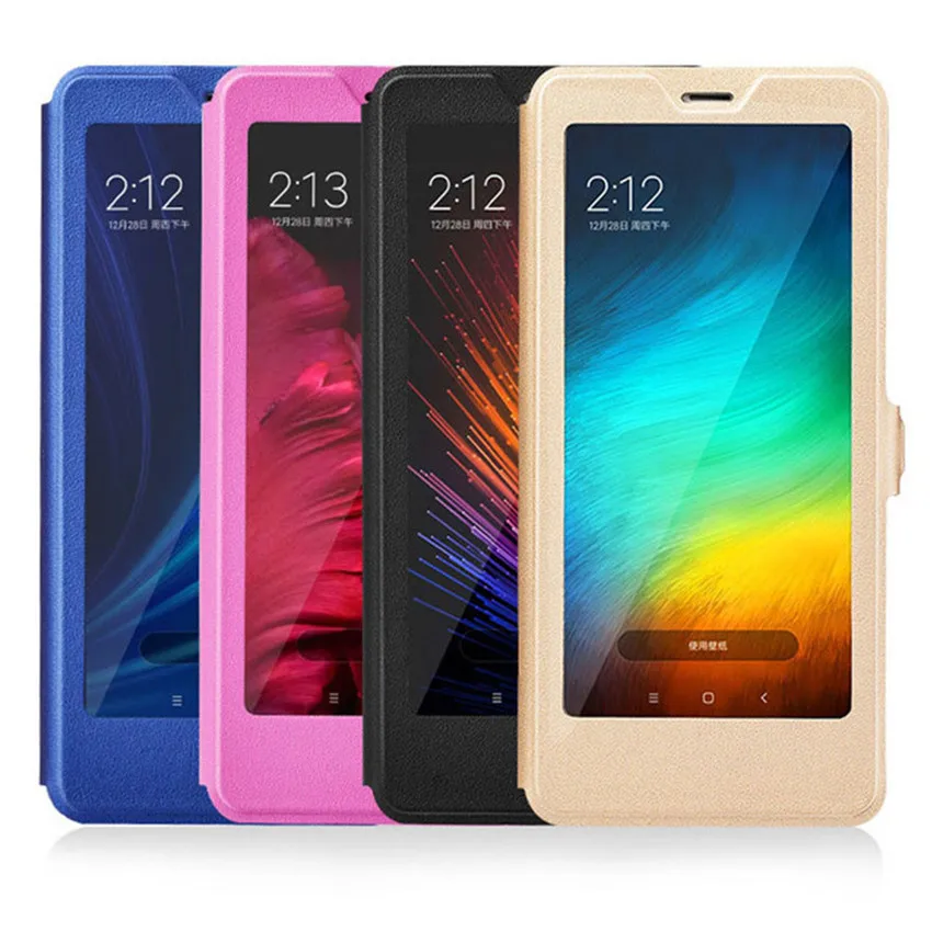Кожаный чехол книжка с полным окошком для Xiaomi redmi 7/Xiaomi 7a|Бамперы| |