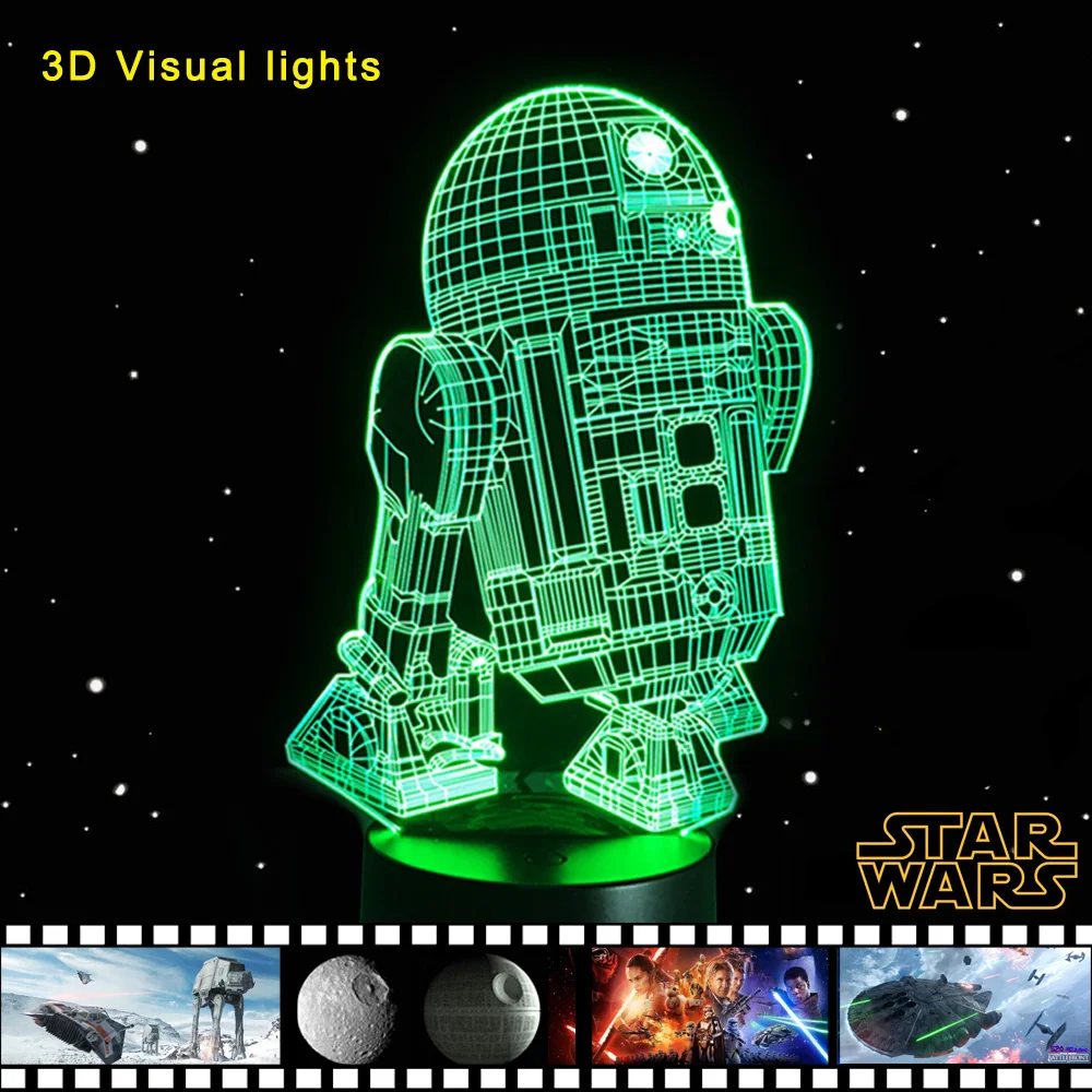 Ikea Raumteiler Schwarzbraun ~ Novelty 3D Night Light LED Bedside Lamp Table Desk Lampe Cool Star Ikea Raumteiler Schwarzbraun ~ Novelty 3D Night Light LED Bedside Lamp Table Desk Lampe Cool Star