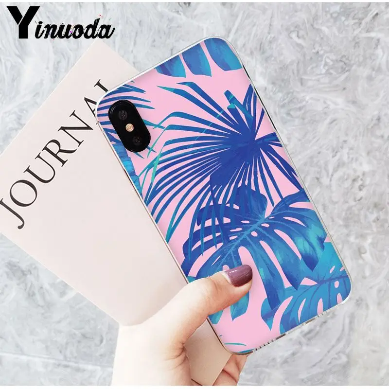 Summer Palm Leaf Banana Leaf Flowers