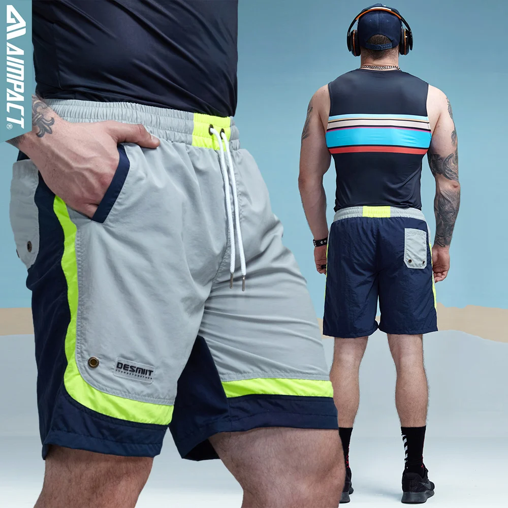 Aimpact-Sexy-Beach-Men's-Shorts-Leisure-Sea-Men-Board-Shorts--Fast-Dry-Elastic-Waist-Shorts-Activewear-Lining-Liner-Shorts-DT63-3