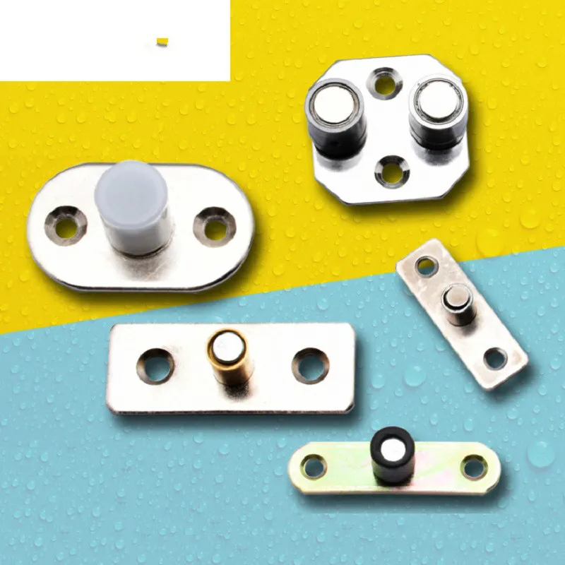 2pcs Lot Floor Mount Ball Bearing Single Double Wheel Roller Guide