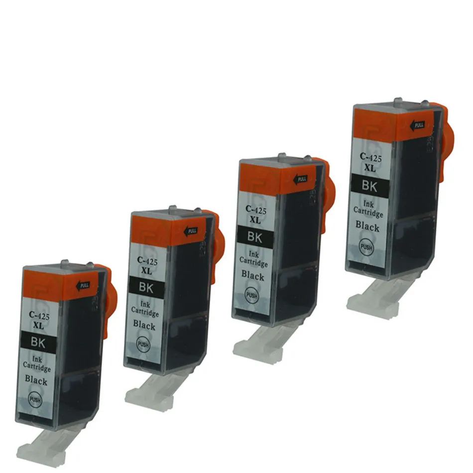 4BK Картридж с чернилами PGI-425 CLI-426 425XL сменный для Canon Pixma IP4840 IP4940 IX6540 MG5140 MG5240 MG6140 MG6240 MG8140 MG8240 - Цвет: 4BK