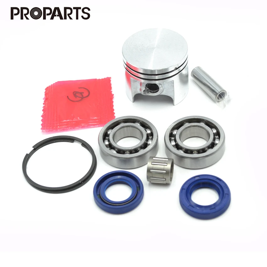 37mm Piston Pin Ring Oil Seal Needle Bearing Kit Fits STIHL 017 MS 170