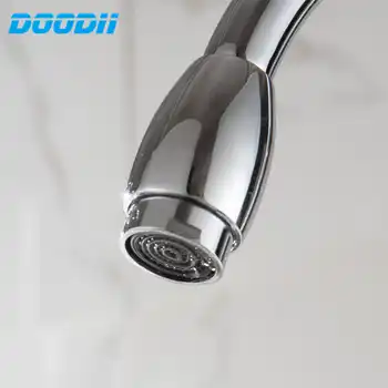 Economic Zinc Alloy 360 Degree Rotatable Faucet Top Hot Cold Mixer Tap Rotating Faucets Home Kitchen Wash Basin Faucet DODI-D093