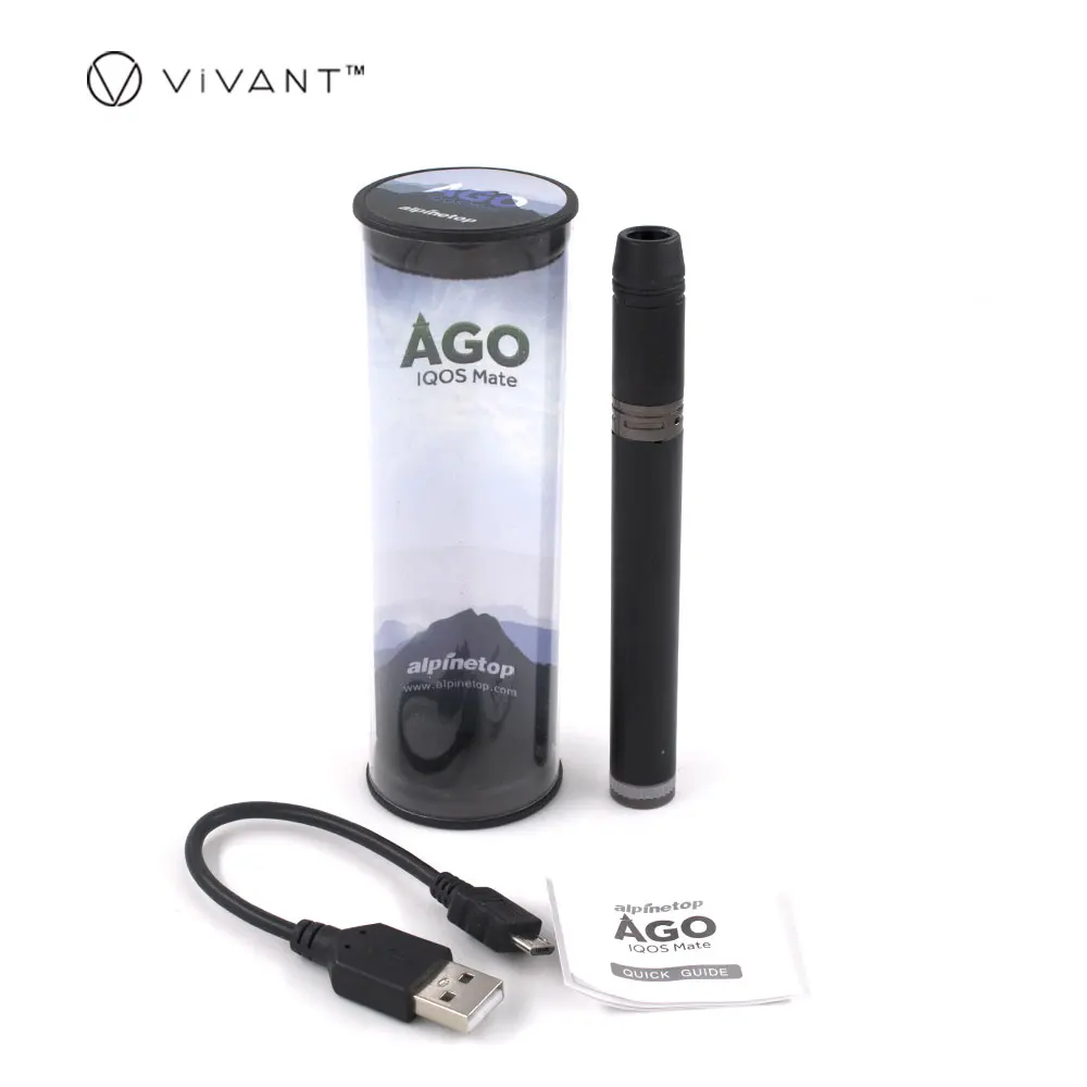 Оригинальный набор Vivant Alpinetop AGO Mate испаритель для сухих трав 510 нитей электронная