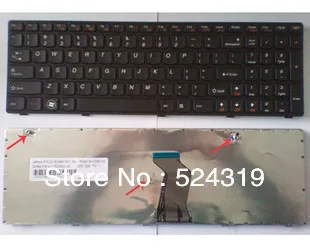 100% новая клавиатура для ноутбука Lenovo Z580 G580 V580 25-201846 V-117020NS1-US US макет |