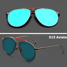 JackJad модные брендовые Популярные Стильные 015 авиационные солнцезащитные очки для мужчин и женщин, плоские зеркальные солнцезащитные очки Oculos De Sol Gafas Masculino