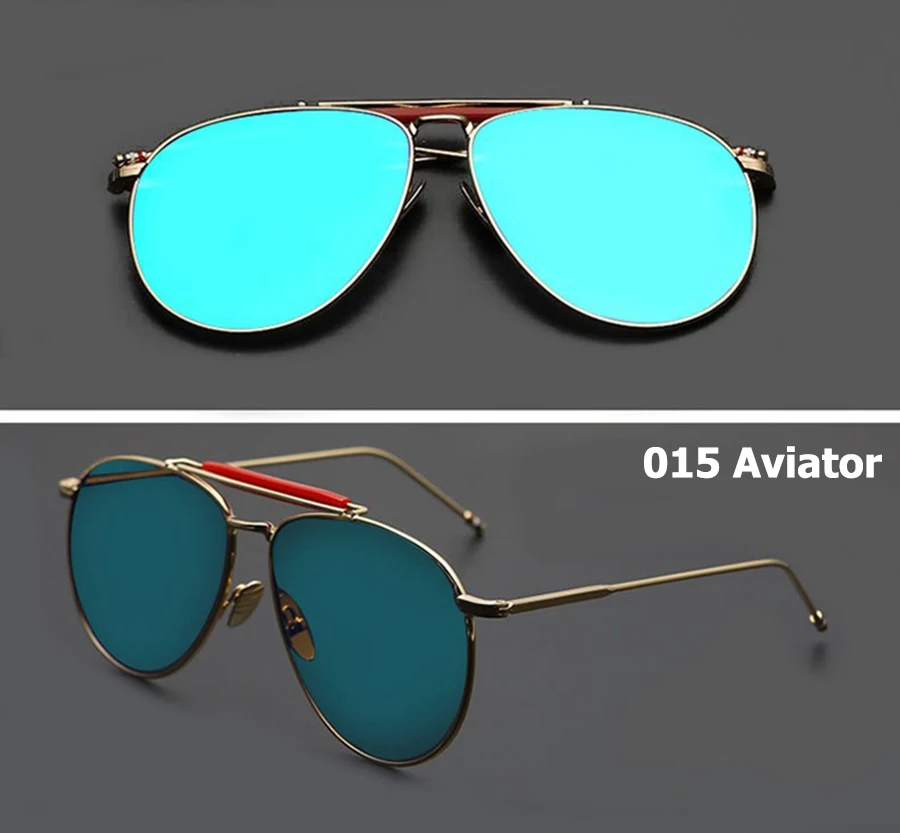 

JackJad 2018 Fashion Brand Popular Style 015 Aviation Sunglasses Men Women Flat Mirror Sun Glasses Oculos De Sol Gafas Masculino