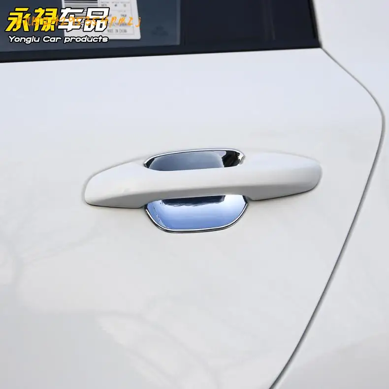 4 шт. покрытие двери Чаша Специальный хром дверь защита запястья яркие наклейки для Kia K2 автомобильные аксессуары