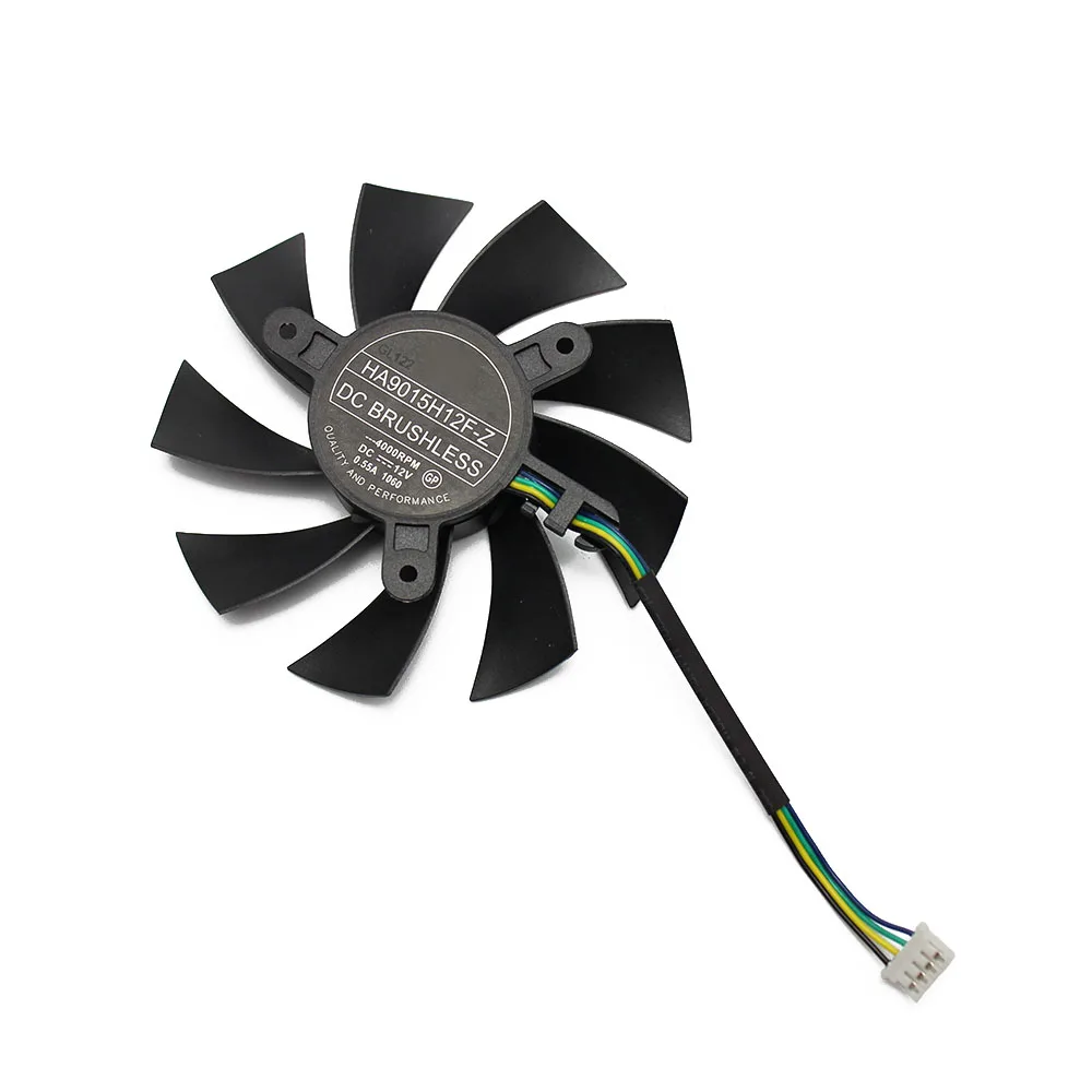 New for MSI GTX 1060 ITX OC 6G GTX950 R7 360 2GD5 GTX1060 OC 3G Graphics card cooling fan HA9015H12F-Z 12V 0.55A 4000RPM
