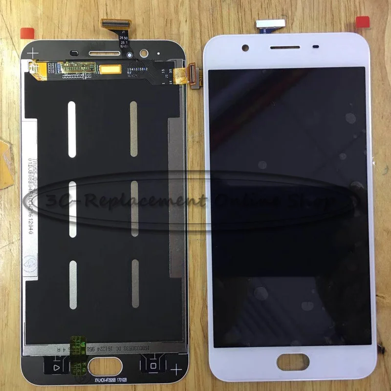 100% протестированный высококачественный ЖК-дисплей 5 &quotдля OPPO F1S + дигитайзер