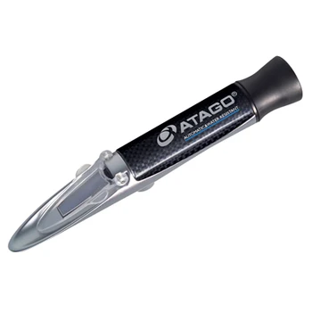 Online MASTER-2 A Handheld Refractometer Imported Sugar Sugar Meter Refraction Instrument Waterproof Temperature Compensation Type 28-6