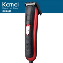 3 цвета Kemei электрическая профессиональная машинка для стрижки волос титановая сталь лезвие триммер для волос Парикмахерская Машинка для стрижки волос бритва для бритья