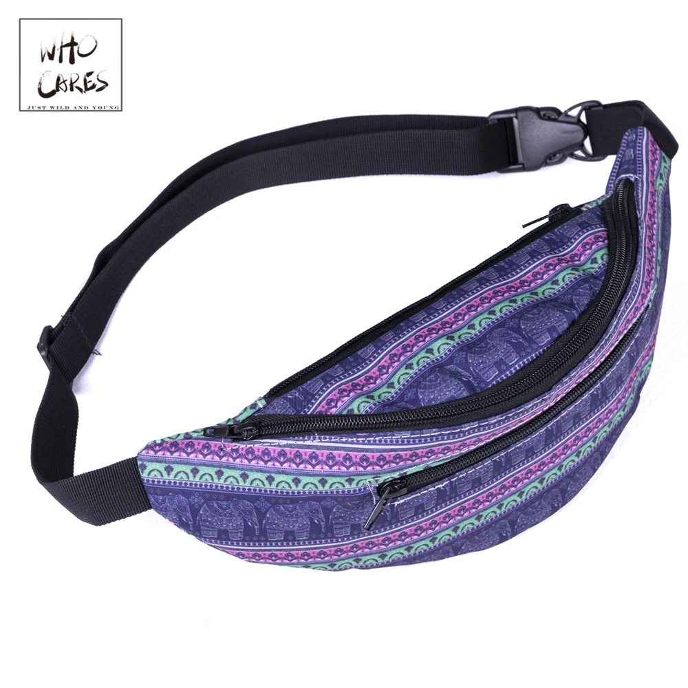 Weeping Willow And Swallow Fenny Packs Waist Bags Adjustable Belt Waterproof Nylon Travel Running Sport Vacation Party For Men Women Boys Girls Kids
