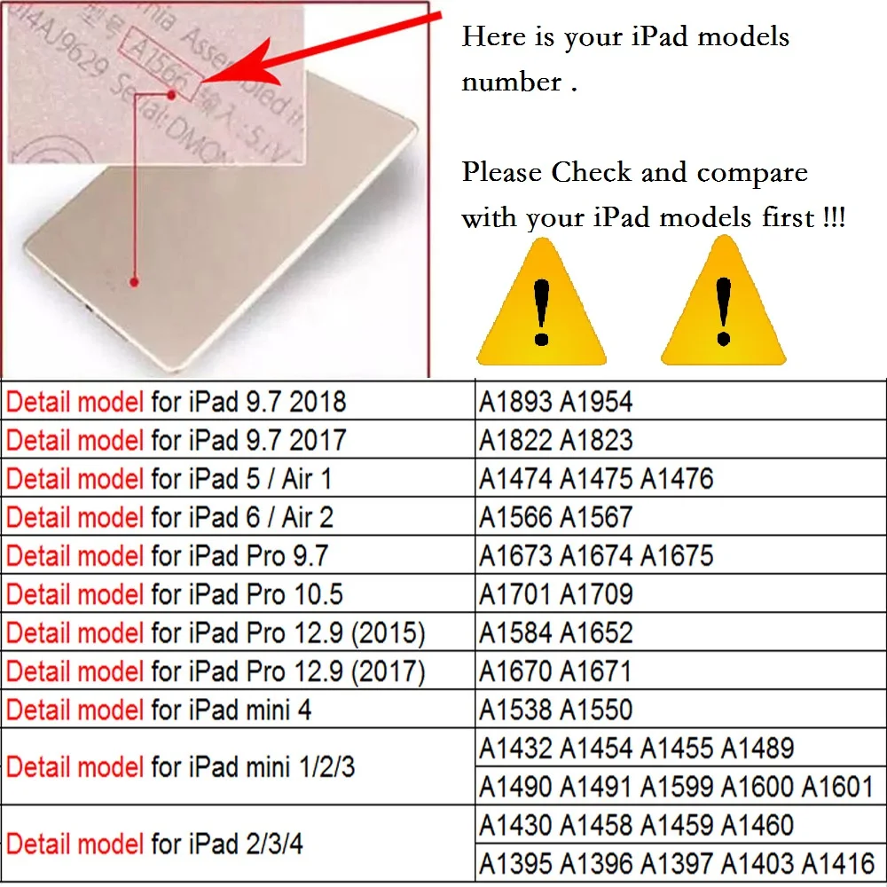 Универсальный для Apple iPad 9,7 5 6-го поколения Air 1 Air 2 чехол умный противоударный для iPad Air 2 9,7 чехол