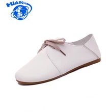 Г., женская кожаная обувь Женская Удобная обувь без каблука женские мокасины, весенне-летняя обувь Двусторонняя одежда, ST189