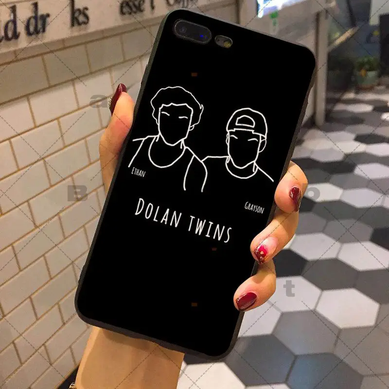 حالة سيليكون الهواتف المحمولة ل فون XS دولان التوائم نمط لينة غطاء سيليكون ل فون 5 5 S 6 7 7 زائد 8 8 زائد X XSmax XR حالة حالة سيليكون الهواتف المحمولة ل فون XS دولان التوائم نمط لينة غطاء سيليكون ل فون 5 5 S 6 7 7 زائد 8 8 زائد X XSmax XR حالة