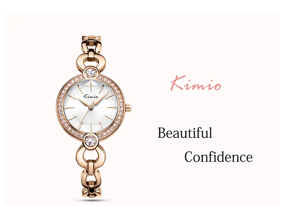 Бренд KIMIO женские часы-браслет для женщин модные наручные часы с маленьким циферблатом Топ бренд Роскошные женские наручные часы Relogio Feminino