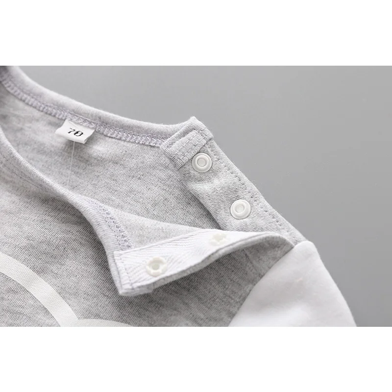 2018 de lujo más nuevo bebé infantil recién nacido lindo 3D zorro oído los mamelucos del algodón Mono corto primavera otoño Bebes Onesie LT03 2018 de lujo más nuevo bebé infantil recién nacido lindo 3D zorro oído los mamelucos del algodón Mono corto primavera otoño Bebes Onesie LT03