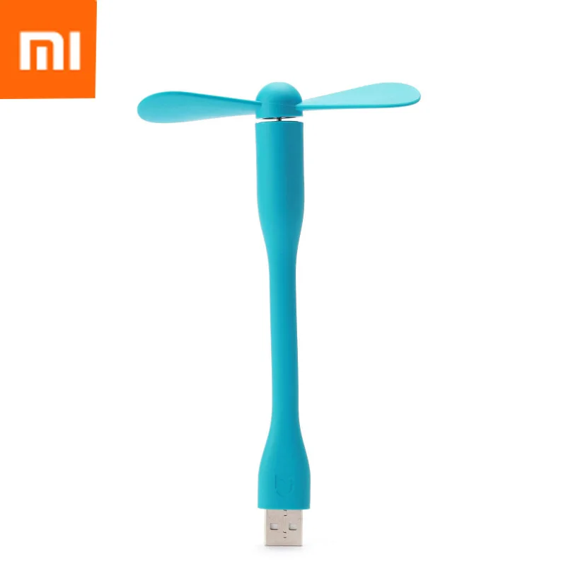 

100% Original Xaomi Fan Flexible USB Portable Mijia Xiomi Fan For Pover Bank Laptop Computer Notebook