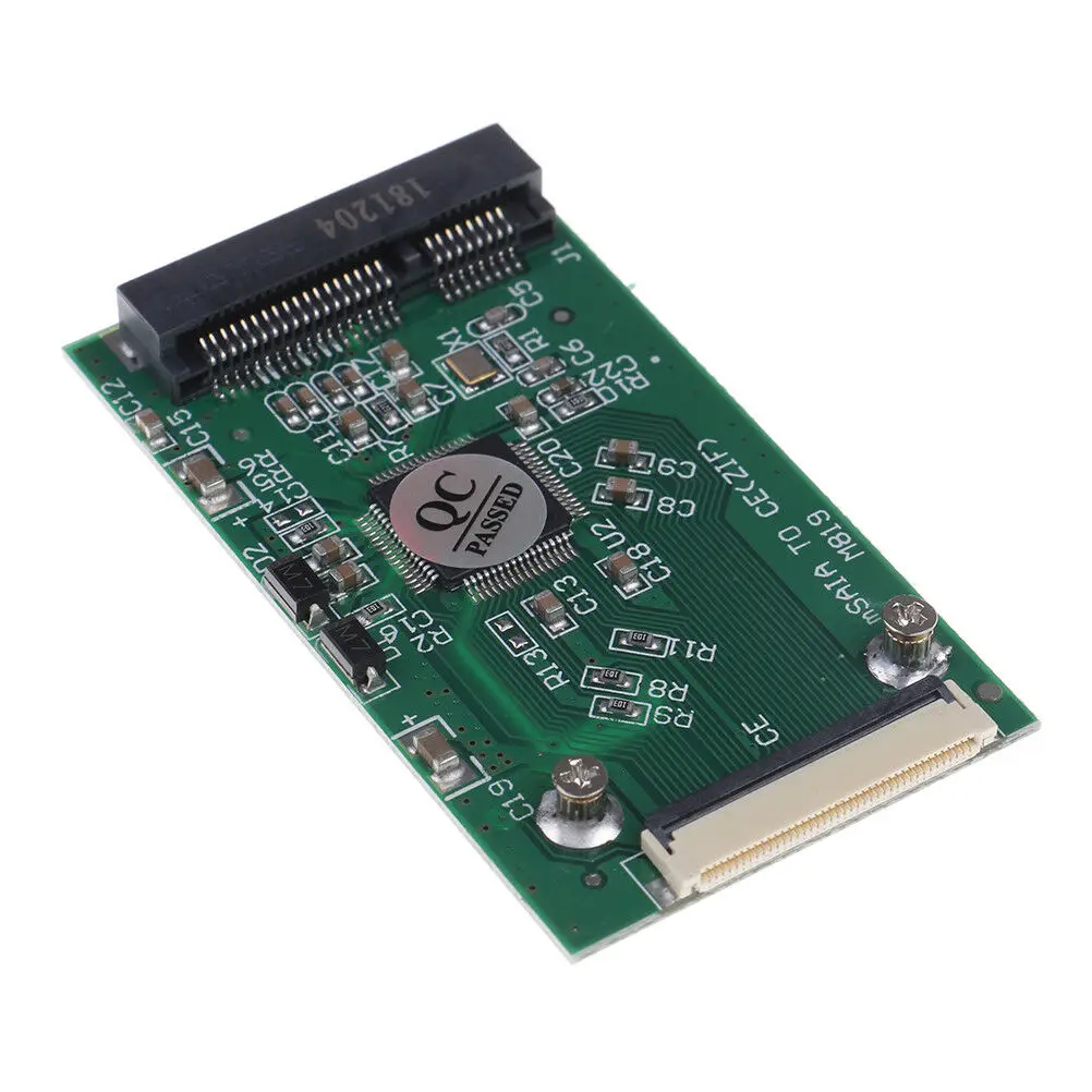 Горячая-Mini Msata Pci-E 1,8 дюймов Ssd до 40 Pin Zif Ce кабель адаптер конвертер карта