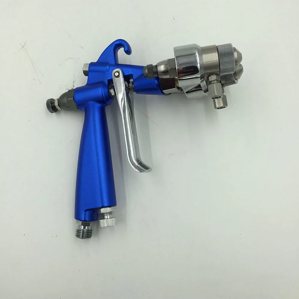 

high pressure double nozzle chrome plate paint gun  air tools for car painting professional pneumatic spray paint gun