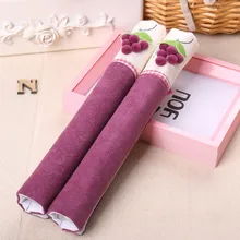 Антистатическая двухдверная крышка ручки холодильника короткая ткань холодильник ручка перчатка Текстиль для дома 1 пара распродажа