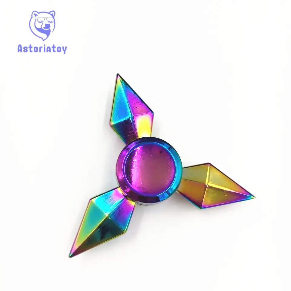 

Colorful Genji Darts2 Hand spinners Metal Fidget Spinner For Autism and ADHD Kids spiner Finger Toy Fidget spiner Skinner