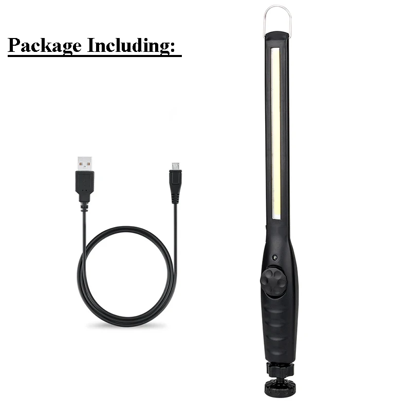 Najtaniej Przenośny reflektor lampa do pracy wielofunkcyjny akumulator COB LED Slim lampa do pracy latarka reflektor roboczy na zewnątrz światła