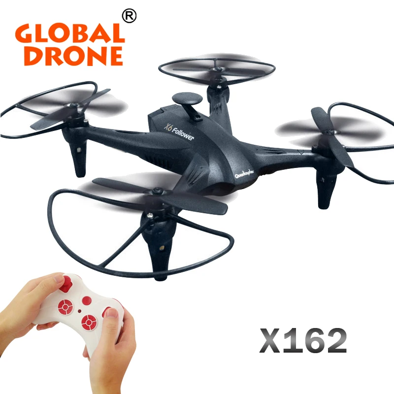 Global Drone X162 Remote Control Quadcopter 24GHz 6-axis 3D Rolling Headless quadrocopter RTF Drone RC Drones Quadcopters
