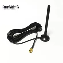 2,4G 3dbi wifi присоска антенна OMNI ZigBee антенна 1,5 метров кабель SMA папа#2 модем внешняя антенна