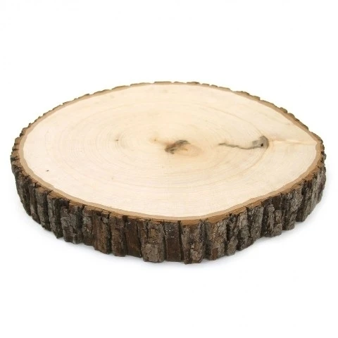 Koyal 424498 Reversible Cake Stand Wood Slabs (1)